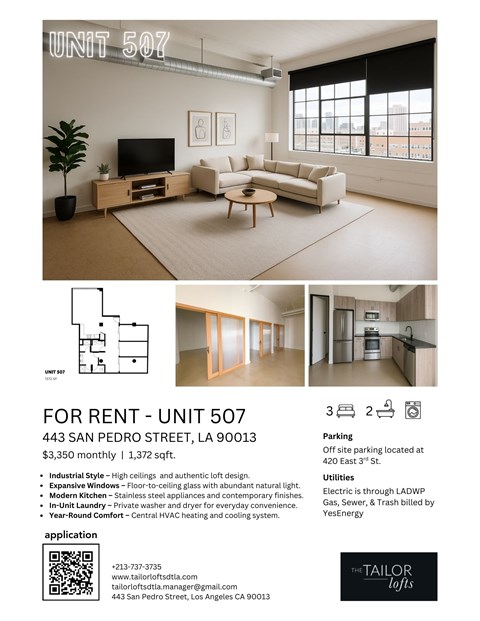 443 San Pedro Street Studio-5 Beds Apartment for Rent