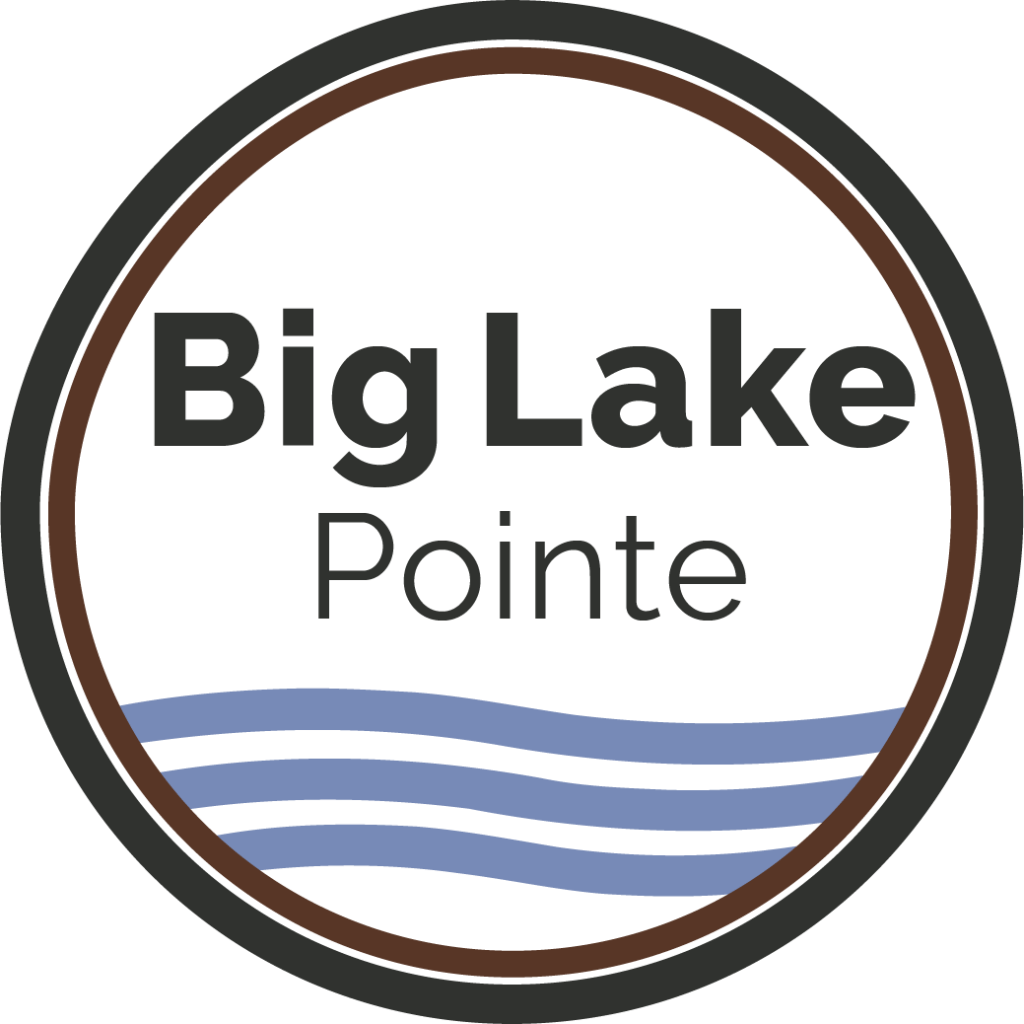 The image is a logo for Big Lake Pointe.