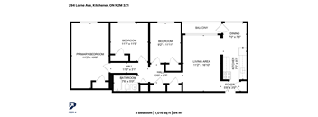 A black and white image of a house floor plan.