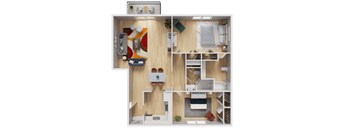 2 Bedroom, 2 Bath