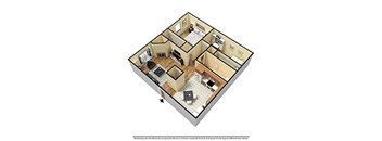 Two Bedroom One Bath