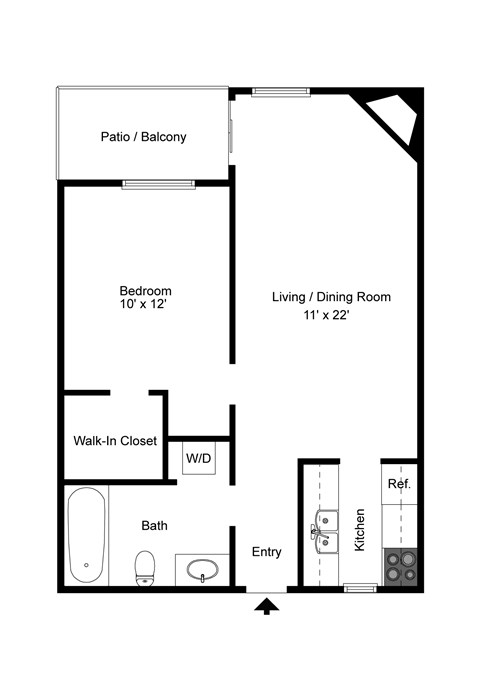 1 bed 1 bath at Infinity on the Landing Apartments, Euless