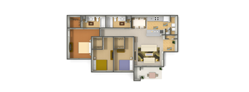 1 bed 1 bath C at Infinity on Sunnyvale Apartments , Mesquite, 75150