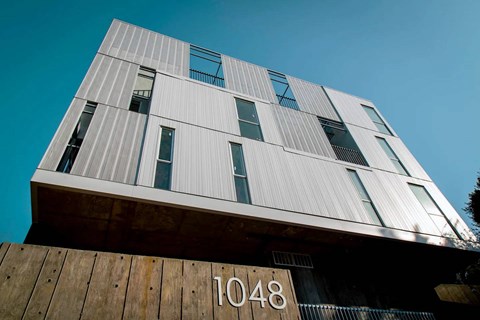 A modern building at 1048 Manzanita, California, 90029