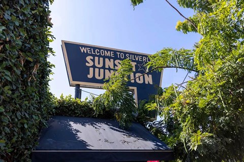 Property Signage at 1048 Manzanita, Los Angeles, CA 90029
