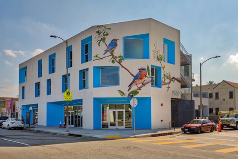 Building Exterior View at Catalina West Adams, Los Angeles, CA 90016