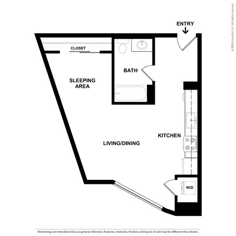S4 Floor Plan at 5263 W Adams, California