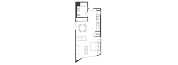 S6 Floor Plan at 5263 W Adams, Los Angeles, CA