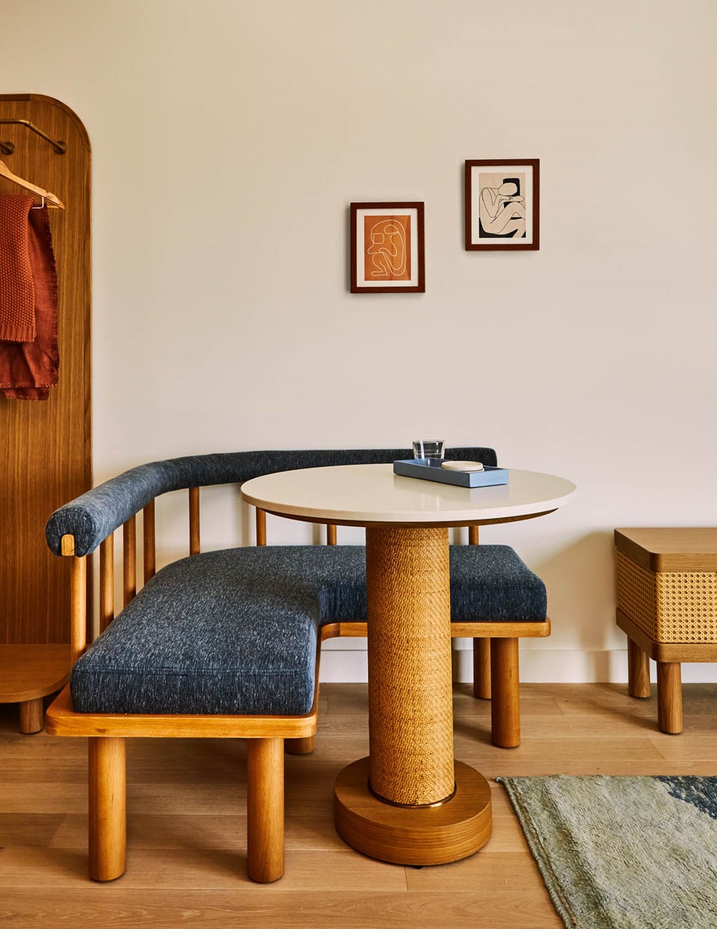 Social Nooks at Alsace Living, Los Angeles