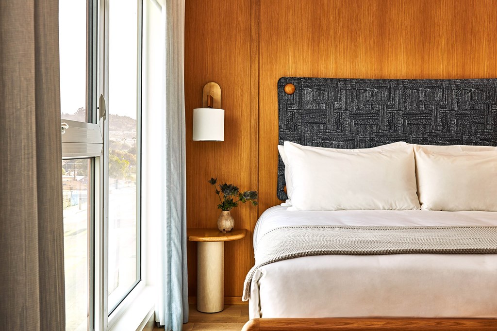 Bedroom Interior at Alsace Living, Los Angeles, CA