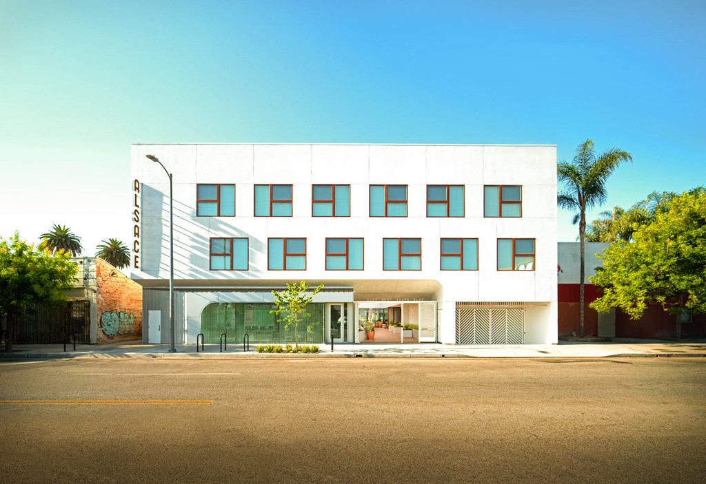 Exterior Porch at Alsace Living, California