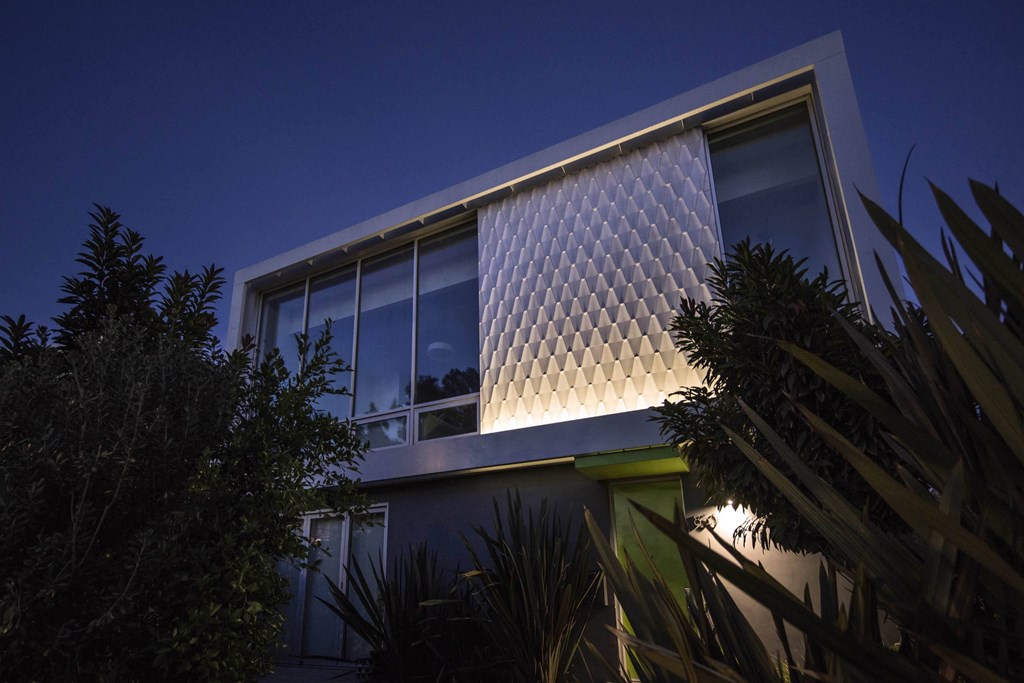 Exterior View In Night  at The Geffen, Los Angeles