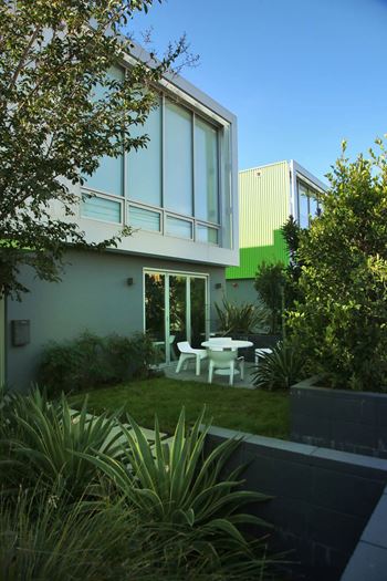 Courtyard Patio at The Geffen, Los Angeles, CA