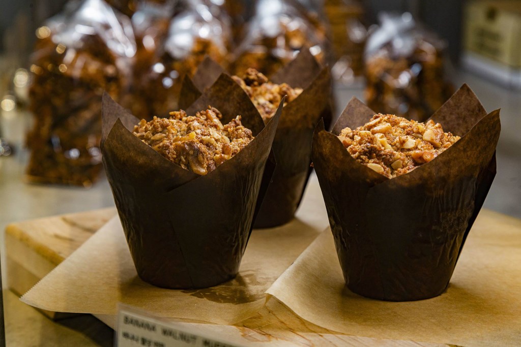 Streusel Muffins at The Geffen, California, 90038