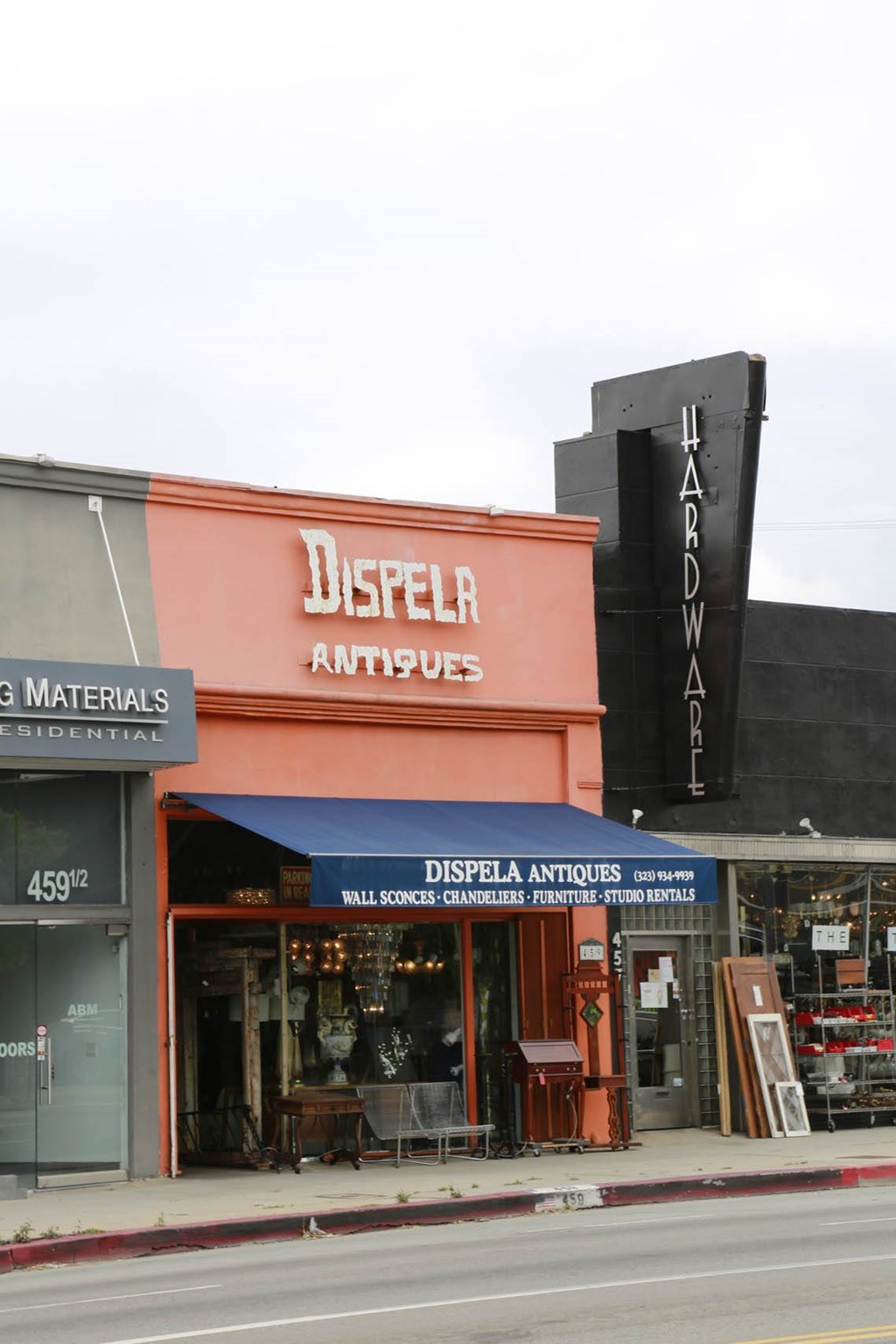Dispel Antiques store at The Geffen, Los Angeles, California