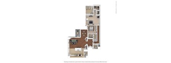 Union St Floor Plan at Catania, Pasadena, CA 91105