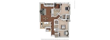 Colorado Blvd Floor Plan at Catania, Pasadena, 91105