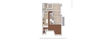 Fair Oaks Ave Floor Plan at Catania, Pasadena California