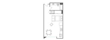 S1 Floor Plan at 5135 W Adams, Los Angeles, CA