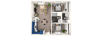 UNIT C1 at Junction 4121, Los Angeles, CA