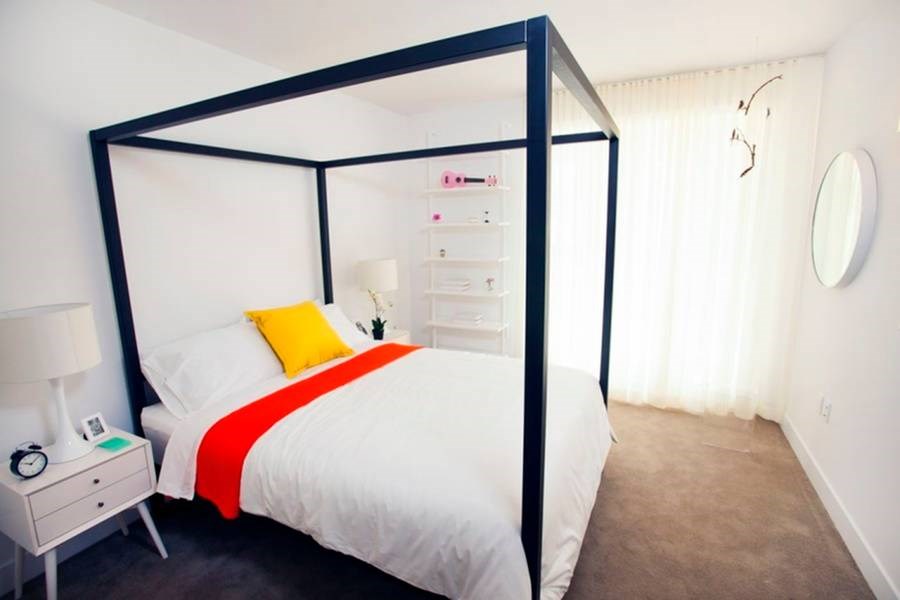 Bedroom at 1800 Whitley, Los Angeles, CA