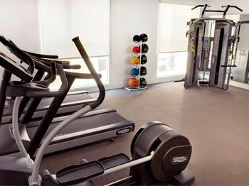 Fitness Studio at 1800 Whitley, Los Angeles California