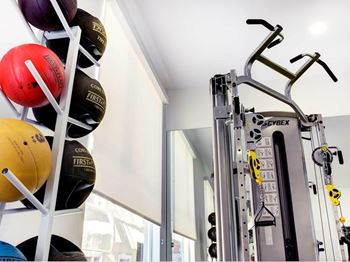 Gym at 1800 Whitley, Los Angeles