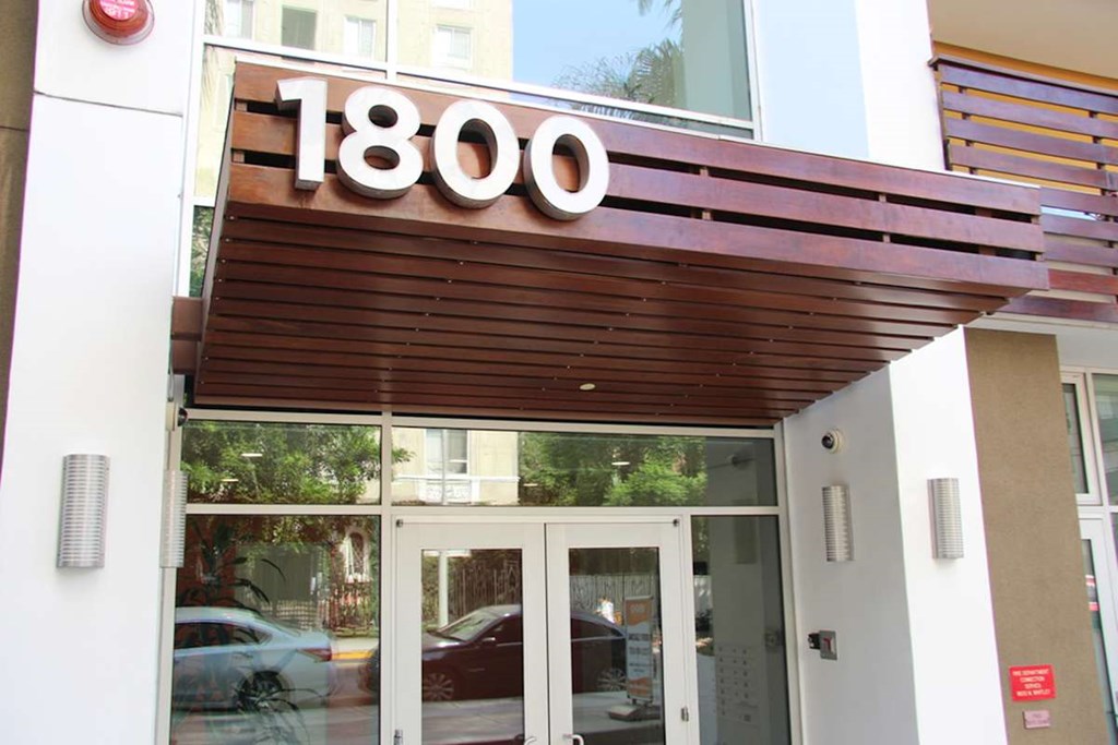 Signage at 1800 Whitley, California, 90028