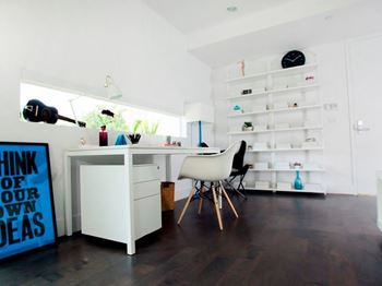 Office Desk at 1800 Whitley, California, 90028