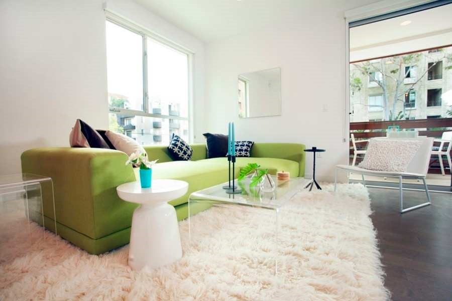 Living Area at 1800 Whitley, Los Angeles, CA 90028