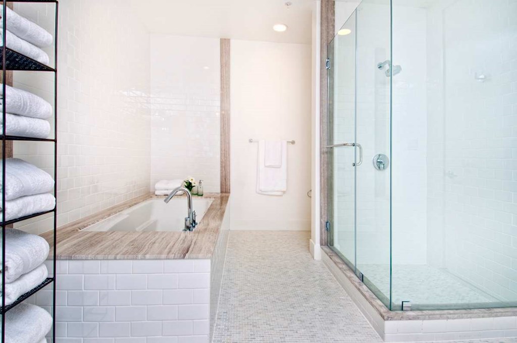 Walk In Shower at Catania, Pasadena, CA