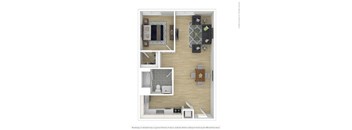 B4 Floor Plan at Zoe Lofts, Los Angeles California