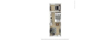 B5 Floor Plan at Zoe Lofts, California
