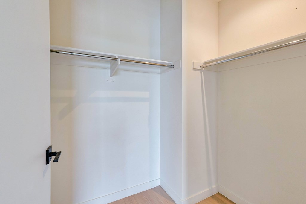 Closet View at 810 Ashland, Santa Monica California