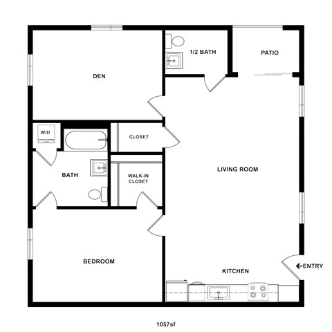 A3 Floor Plan at The Dillon II at Silver Lake, California, 90026
