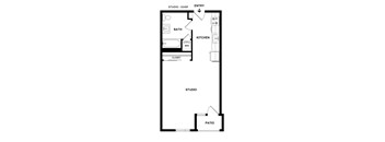 S6 Floor Plan at The Dillon II at Silver Lake, Los Angeles, CA 90026