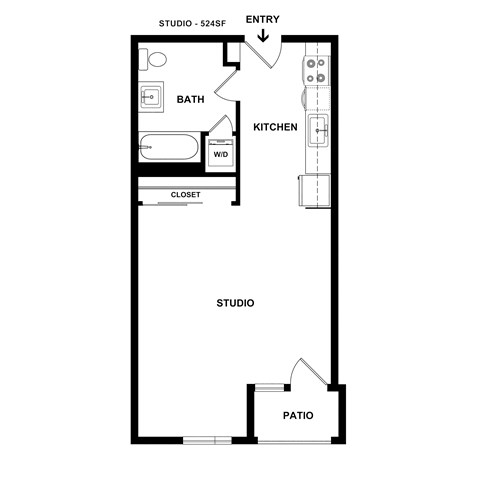 S6 Floor Plan at The Dillon II at Silver Lake, Los Angeles, CA 90026