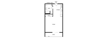 S5 Floor Plan at The Dillon II at Silver Lake, Los Angeles, CA 90026