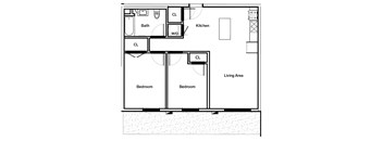 C6 Floor Plan at The Dillon, Los Angeles, 90026