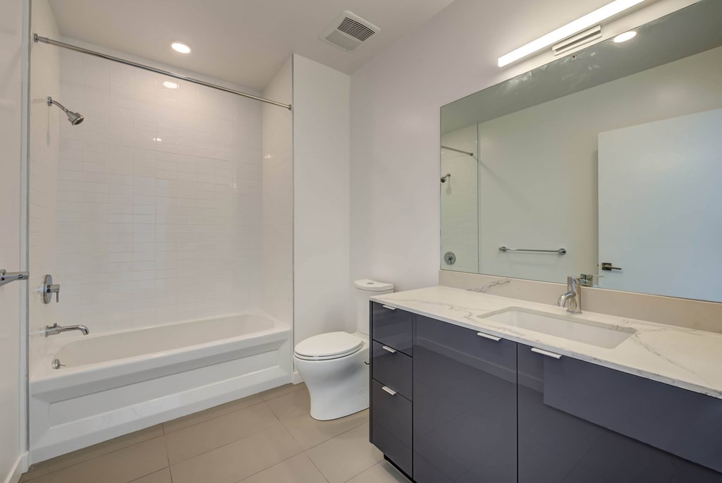 Luxurious Bathroom at 5263 W Adams, Los Angeles California