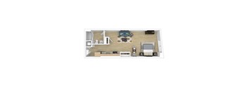 S3 Floor Plan at 2221 S Western, California, 90018