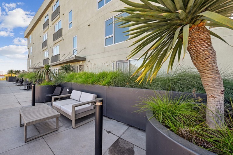 Outdoor Patio at 2221 S Western, Los Angeles, 90018