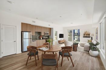 Dining And Living Area at 2221 S Western, Los Angeles California