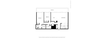 B2 Floor Plan at Hollywood Ardmore, Los Angeles, CA