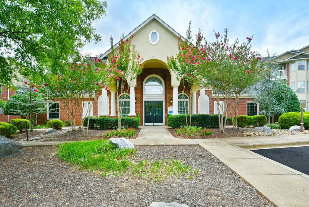 Courtyard Walking Path at Braxton Woods Lake, Greenville, SC