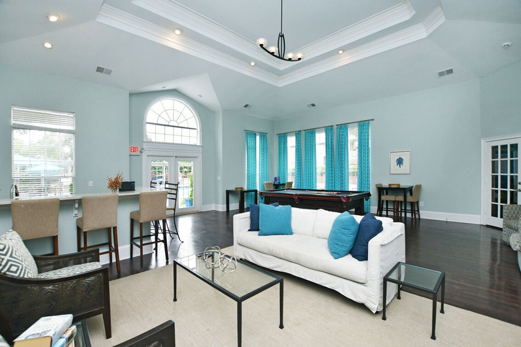 Common Room at Braxton Woods Lake, Greenville, SC