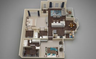 Copeland Floor Plan at Braxton Woods Lake, Greenville South Carolina