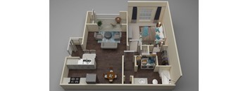Kensington Floor Plan at Braxton Woods Lake, Greenville, SC