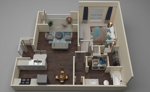 Kensington Floor Plan at Braxton Woods Lake, Greenville, SC