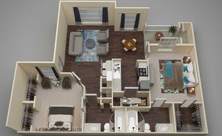 Pickering Floor Plan at Braxton Woods Lake, Greenville, 29607